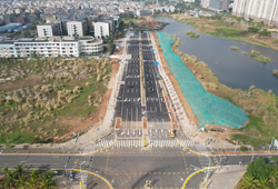 長(zhǎng)流三號(hào)路一階段交通